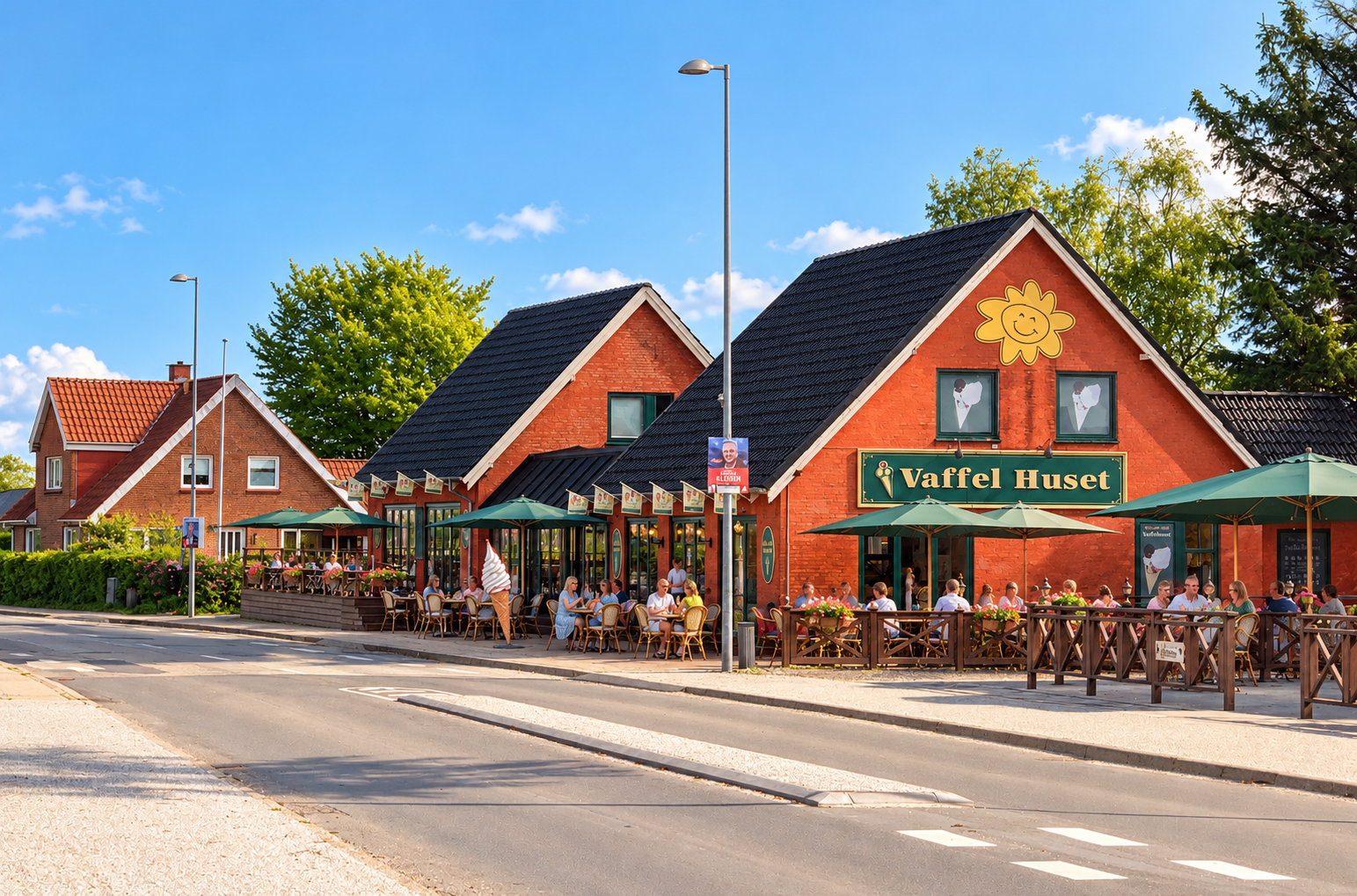 Sommerstemning ved Øster Hurup